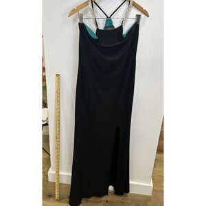 Betsy & Adam Womens Black Formal Evening Dress Size 8‎